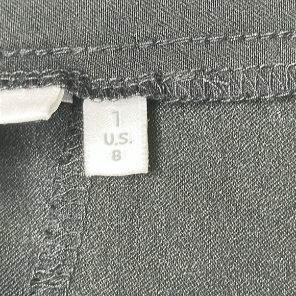 Chicos Black Perfect Stretch Josie Pull On Pedal Pushers Size Chico's 1 / US 8 - Picture 11 of 13